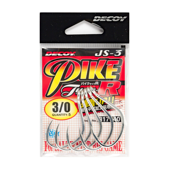 Decoy JS-3 Pike Type R i gruppen Krok & Småplock / Krok / Enkelkrok hos Fishline (DJS310r)