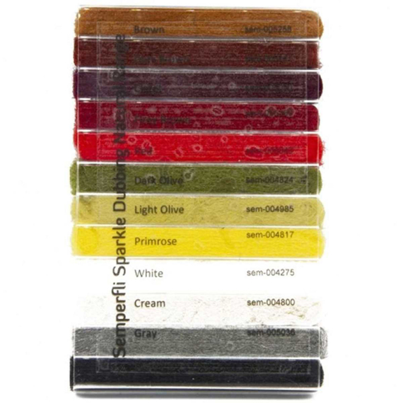 Semperfli Sparkle Dubbing Dispenser i gruppen Krok & Småplock / Flugbindning / Flugbindningsmaterial / Dubbing hos Fishline (DSKD012MIX)