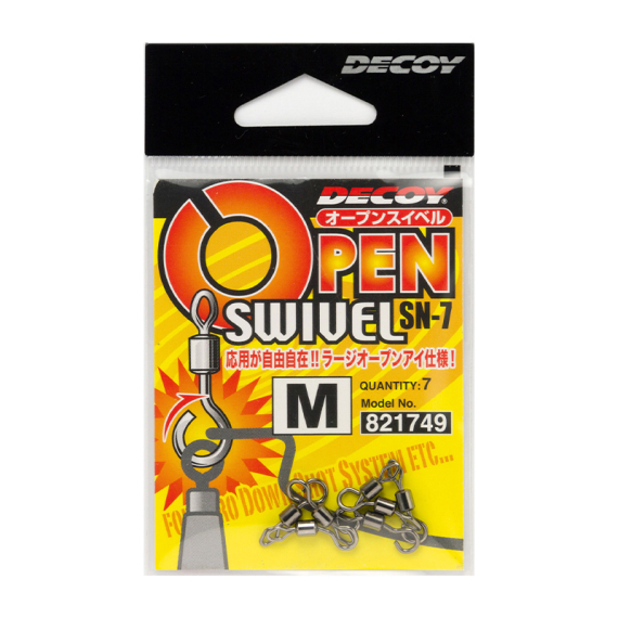 Decoy SN-7 Open Swivel i gruppen Krok & Småplock / Lekande hos Fishline (DSN7Lr)