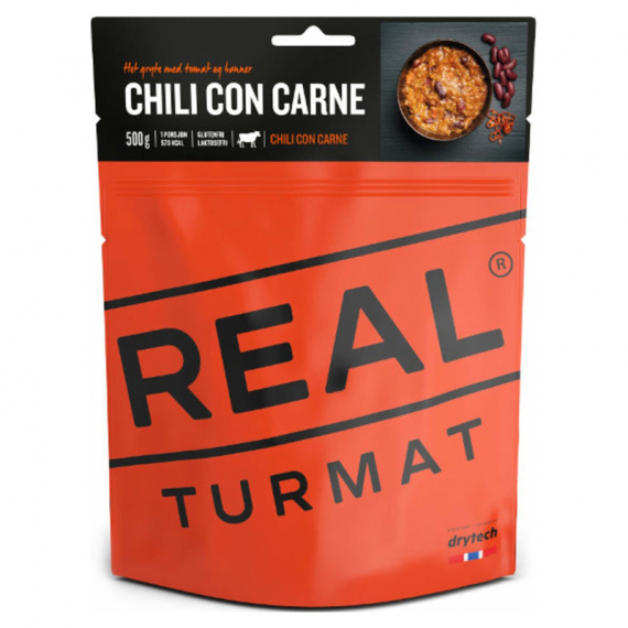 Real Turmat Chili con Carne i gruppen Outdoor / Friluftsmat / Frystorkad Mat hos Fishline (DT5266)