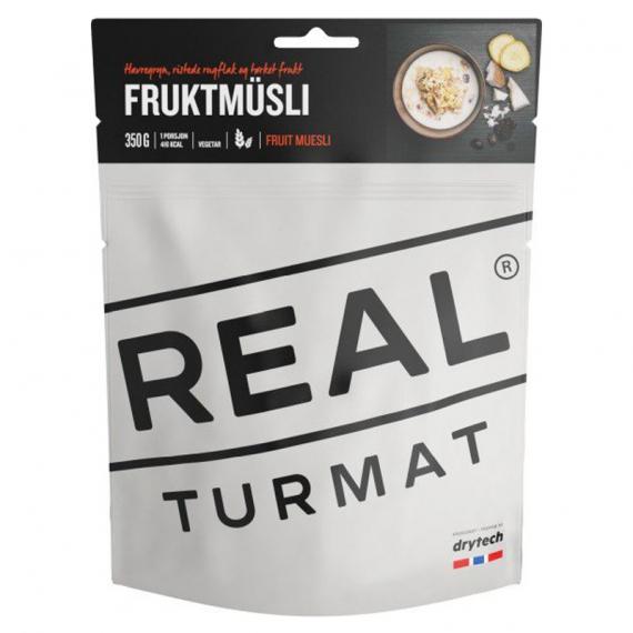 Real Turmat Fruit Muesli i gruppen Outdoor / Friluftsmat / Frystorkad Mat hos Fishline (DT5361)