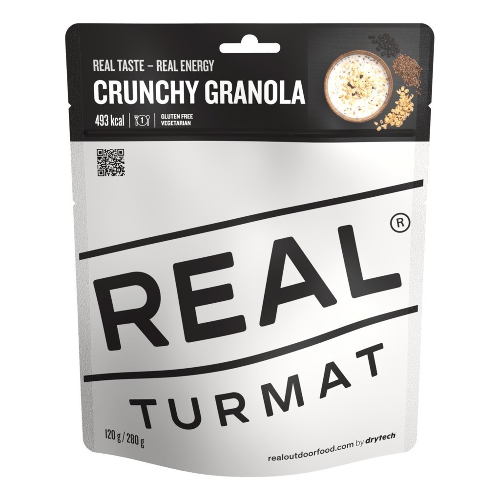 Real Turmat Crunchy Granola i gruppen Outdoor / Friluftsmat / Frystorkad Mat hos Fishline (DT6054)