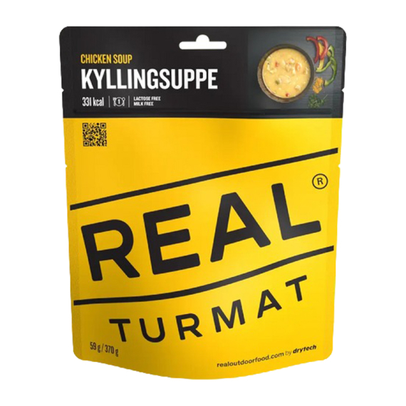 Real Turmat Chicken Soup i gruppen Outdoor / Friluftsmat / Frystorkad Mat hos Fishline (DT6082)