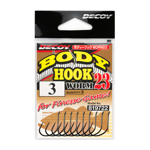 Decoy Worm23 Body Hook i gruppen Krok & Småplock / Krok hos Fishline (DW231r)