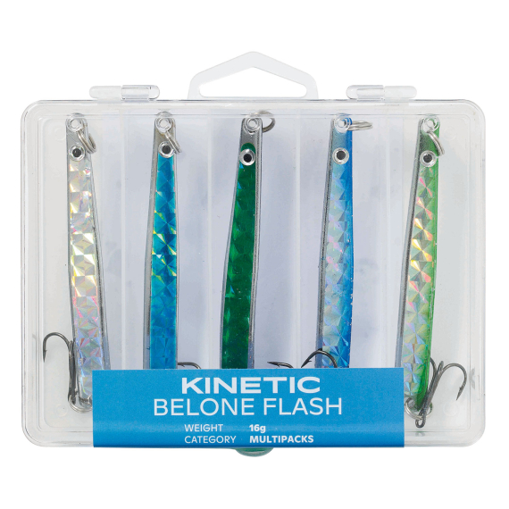 Kinetic Belone Flash 20g (5-pack) i gruppen Fiskedrag / Havsöringsdrag & Kustwobblers / Havsöringsdrag hos Fishline (E128-010-163)
