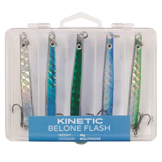 Kinetic Belone Flash (5-pack) i gruppen Fiskedrag / Betespaket / Betespaket Ädelfisk & Putntake hos Fishline (E128-012-163r)