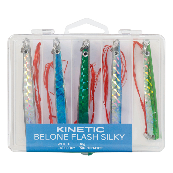 Kinetic Belone Flash Silky 20g (5-pack) i gruppen Fiskedrag / Havsöringsdrag & Kustwobblers / Havsöringsdrag hos Fishline (E129-010-163)