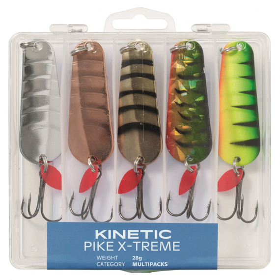 Kinetic Pike X-treme (5-pack) i gruppen Fiskedrag / Skeddrag hos Fishline (E137-010r)