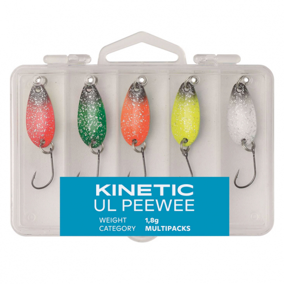 Kinetic UL PeeWee Mix (5-pack) i gruppen Fiskedrag / Betespaket / Betespaket Ädelfisk & Putntake hos Fishline (E224-023-163)