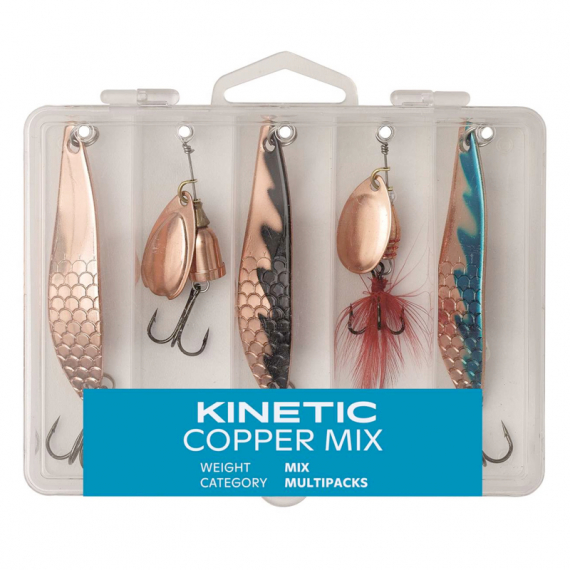 Kinetic Copper Mix (5-pack) i gruppen Fiskedrag / Betespaket hos Fishline (E227-023-163)