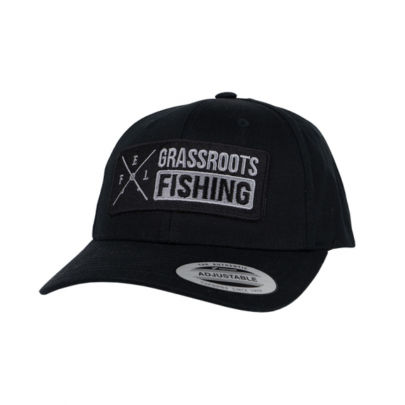 Eastfield Curved Cap Black - Grassroots Fishing i gruppen Kläder & Skor / Kepsar & Huvudbonader / Kepsar / Dad Caps hos Fishline (EFLHS1001789-1)