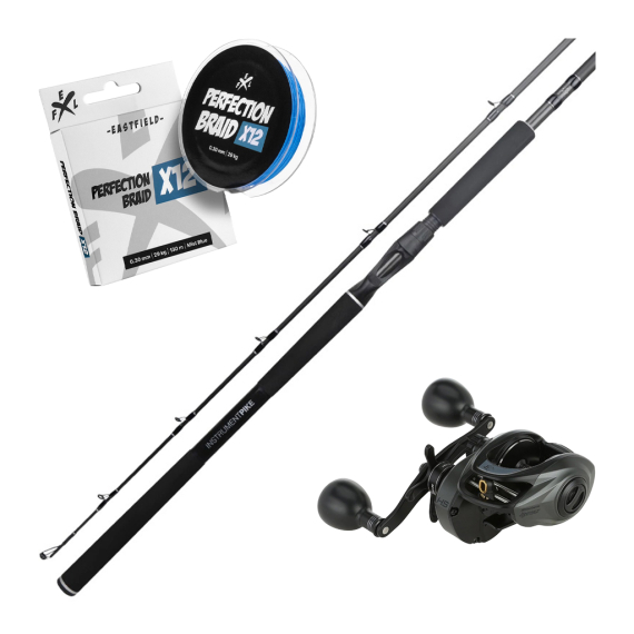 Eastfield Instrument Distance Baitcasting Combo 9\' -180g i gruppen Fiskeset / Spinnfiskeset / Spinnfiskeset Gädda hos Fishline (EFLINSTRUMENT180GCOMBO)