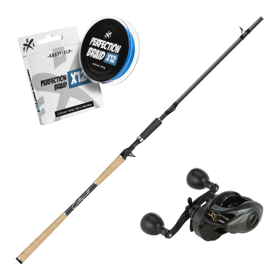 Eastfield Catapult V2 Casting Combo 8\'2\'\' 50-150g i gruppen Fiskeset / Spinnfiskeset / Spinnfiskeset Gädda hos Fishline (EFTCTPBEASTCOMBO)