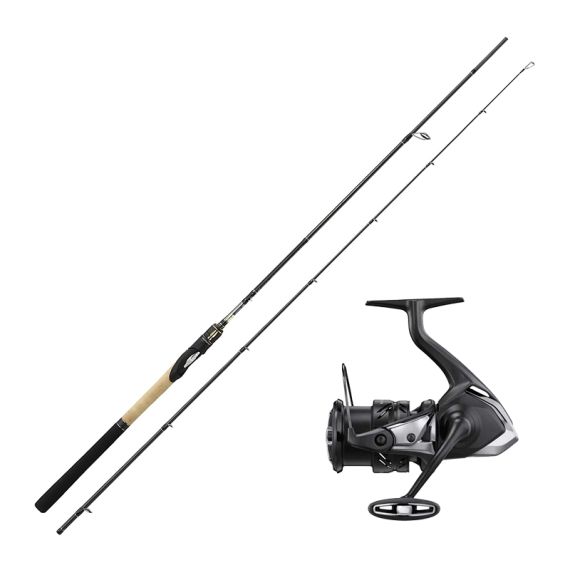 Shimano Sustain & Exsence Havsöringskombo i gruppen Fiskeset / Haspelset / Haspelset Havsöring hos Fishline (EXSENCESEATROUTSET)
