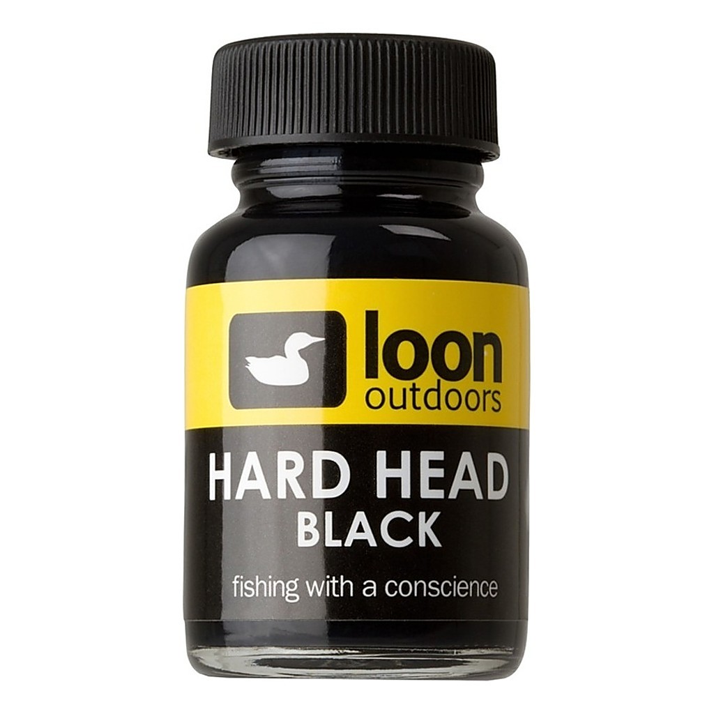 Loon Hard Head Black i gruppen Krok & Småplock / Flugbindning hos Fishline (F0089)