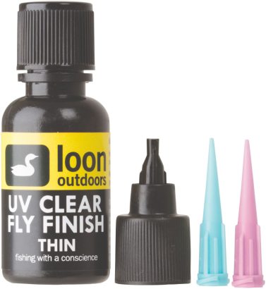Loon UV Clear Fly Finish - Thin (1/2 oz.) i gruppen Verktyg & Tillbehör / Superlim & Epoxy / UV-lim hos Fishline (F0099)