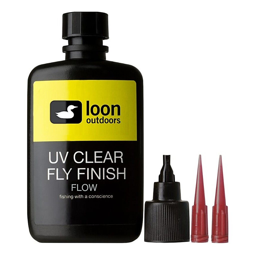 Loon UV Clear Fly Finish - Flow (2 Oz) i gruppen Fiskemetoder / Flugfiske / Flugbindning / Flugbindningsmaterial / Kemikalier hos Fishline (F0122)