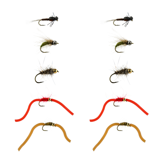 Flugpaket Nymfer i gruppen Fiskedrag / Flugor / Flugpaket hos Fishline (F100-NF01)