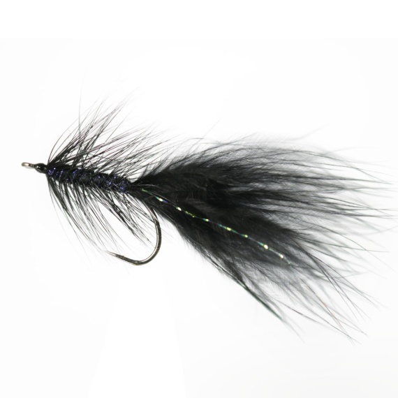 Black Wooly Bugger # 4 i gruppen Fiskedrag / Flugor / Kustflugor hos Fishline (F30-1010-4)