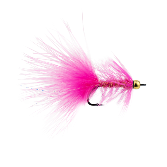 Wolly Bugger BH Pink # 6 i gruppen Fiskedrag / Flugor / Streamers hos Fishline (F30-1058-6)