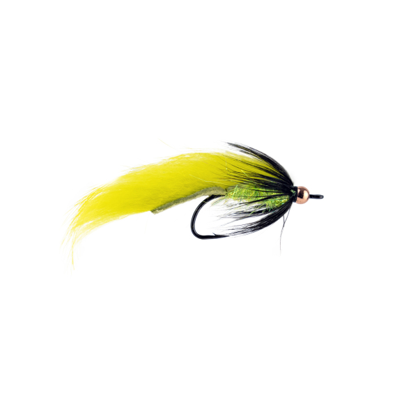 Zonker Yellow BH # 6 i gruppen Fiskedrag / Flugor / Streamers hos Fishline (F30-1085-6)