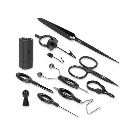 Loon Complete Fly Tying Tool Kit - Black i gruppen Krok & Småplock / Flugbindning / Verktyg Flugbindning / Verktygsset Flugbindning hos Fishline (F6123)