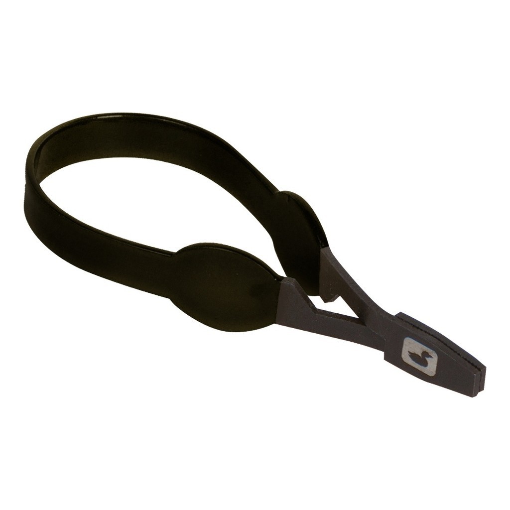 Loon Ergo Hackle Plier - Black i gruppen Krok & Småplock / Flugbindning / Verktyg Flugbindning / Hackeltänger hos Fishline (F6203)