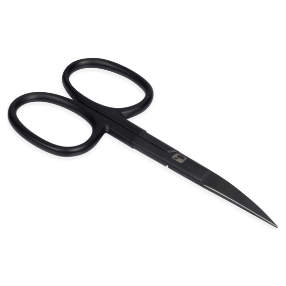 Loon Ergo Curved Hair Scissors - Black i gruppen Verktyg & Tillbehör / Tänger & Saxar / Linklippare & Saxar hos Fishline (F6961)