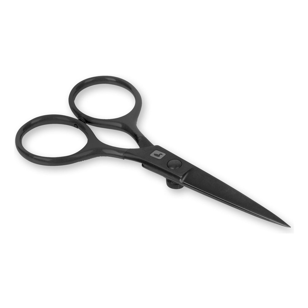 Loon Razor Scissors 5\'\' - Black i gruppen Verktyg & Tillbehör / Tänger & Saxar / Linklippare & Saxar hos Fishline (F6989)