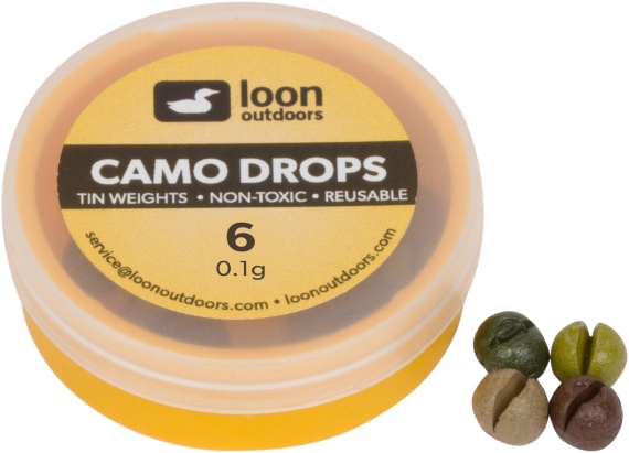 Loon Camo Drop - Refill Tub i gruppen Krok & Småplock / Sänken & Vikter / Blyhagel & Split Shots hos Fishline (F7163r)