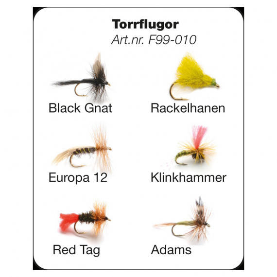 Flugor - Torrflugor i gruppen Fiskedrag / Flugor hos Fishline (F99-010)