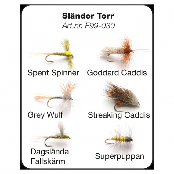 Flugor - Sländor Torr i gruppen Fiskedrag / Flugor hos Fishline (F99-030)