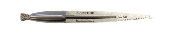Swiss CDC Multi Brush i gruppen Krok & Småplock / Flugbindning / Verktyg Flugbindning / Kammar & Borstar hos Fishline (FC4096-02)