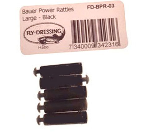 Bauer Power Rattles Large Black, 5-pack i gruppen Krok & Småplock / Rasselkammare hos Fishline (FD-BPR-03)