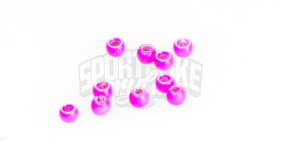 Brass beads 2.8mm - Fluo Pink i gruppen Krok & Småplock / Flugbindning / Flugbindningsmaterial / Förtyngning hos Fishline (FD-C1200)