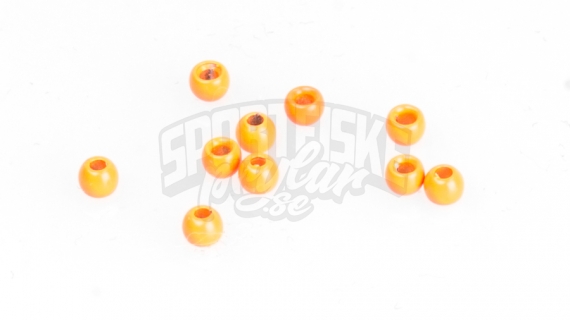 Brass beads 2.8mm - Fluo Orange i gruppen Krok & Småplock / Flugbindning / Flugbindningsmaterial / Förtyngning hos Fishline (FD-C1201)