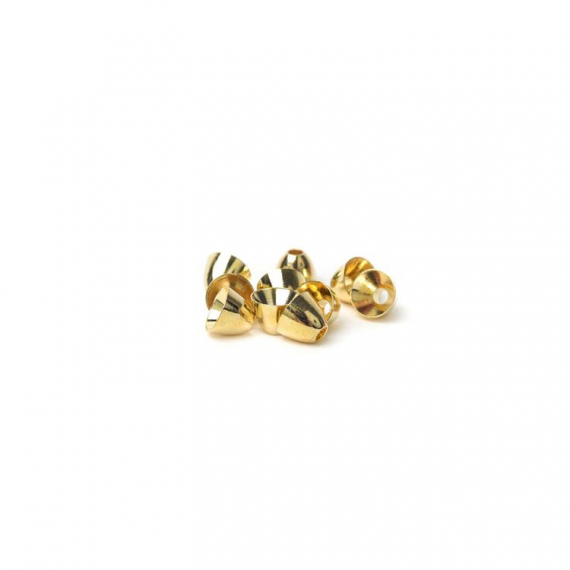 Coneheads L (6,3mm) - Gold i gruppen Krok & Småplock / Flugbindning / Flugbindningsmaterial / Förtyngning hos Fishline (FD-C1610)