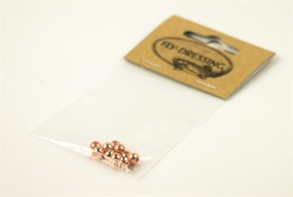 Bauer Pike Beads 0,6g - Copper i gruppen Krok & Småplock / Flugbindning / Flugbindningsmaterial / Shanks & Pärlor hos Fishline (FD-C5002)