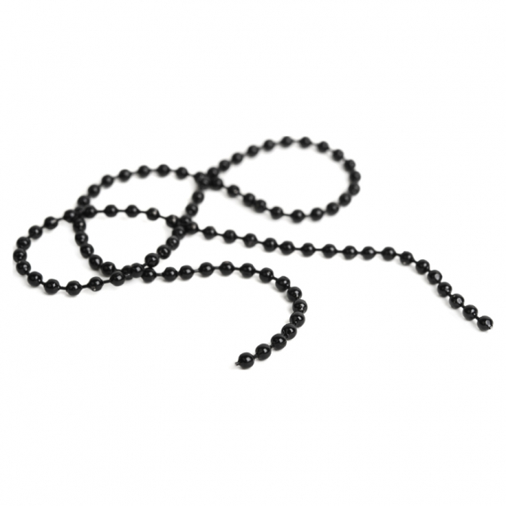 Bead Chain Small 2,5mm - Black i gruppen Krok & Småplock / Flugbindning / Flugbindningsmaterial / Förtyngning hos Fishline (FD-CB1003)
