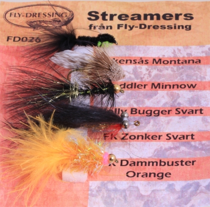 Streamers i gruppen Fiskedrag / Flugor / Streamers hos Fishline (FD026)