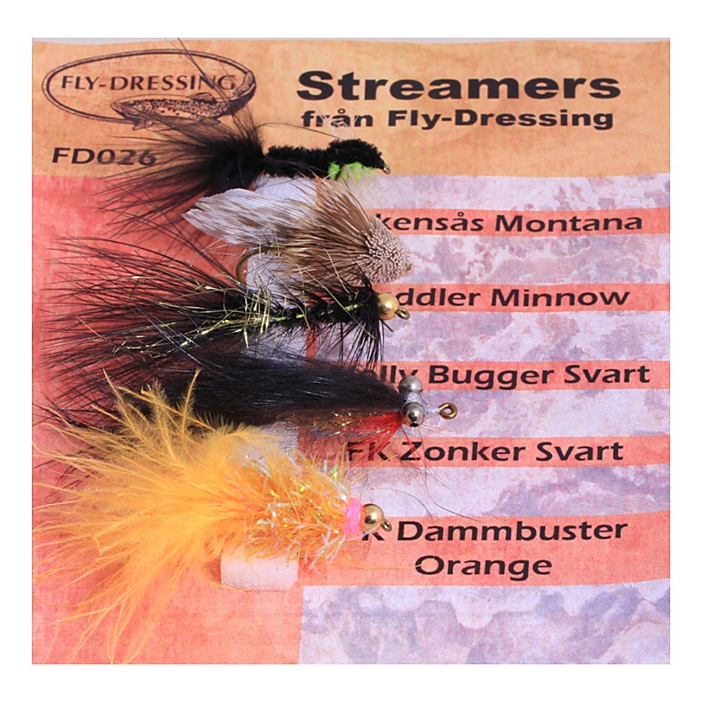 Streamers i gruppen Fiskedrag / Flugor / Streamers hos Fishline (FD026)