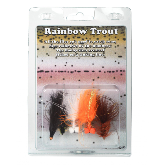 Flugpaket Rainbow trout i gruppen Fiskedrag / Flugor / Flugpaket hos Fishline (FD032)