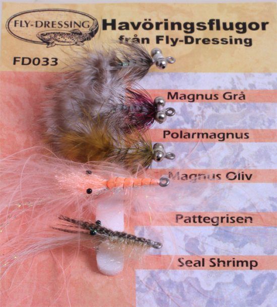 Havsöringsflugor i gruppen Fiskedrag / Flugor / Kustflugor hos Fishline (FD033)