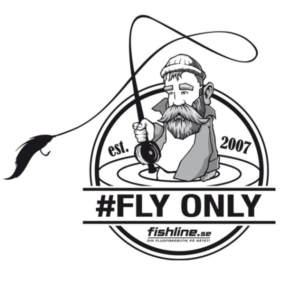 Fishline FLY ONLY sticker i gruppen Övrigt / Klistermärken & Dekaler hos Fishline (FL-STICK-FLYONLY)