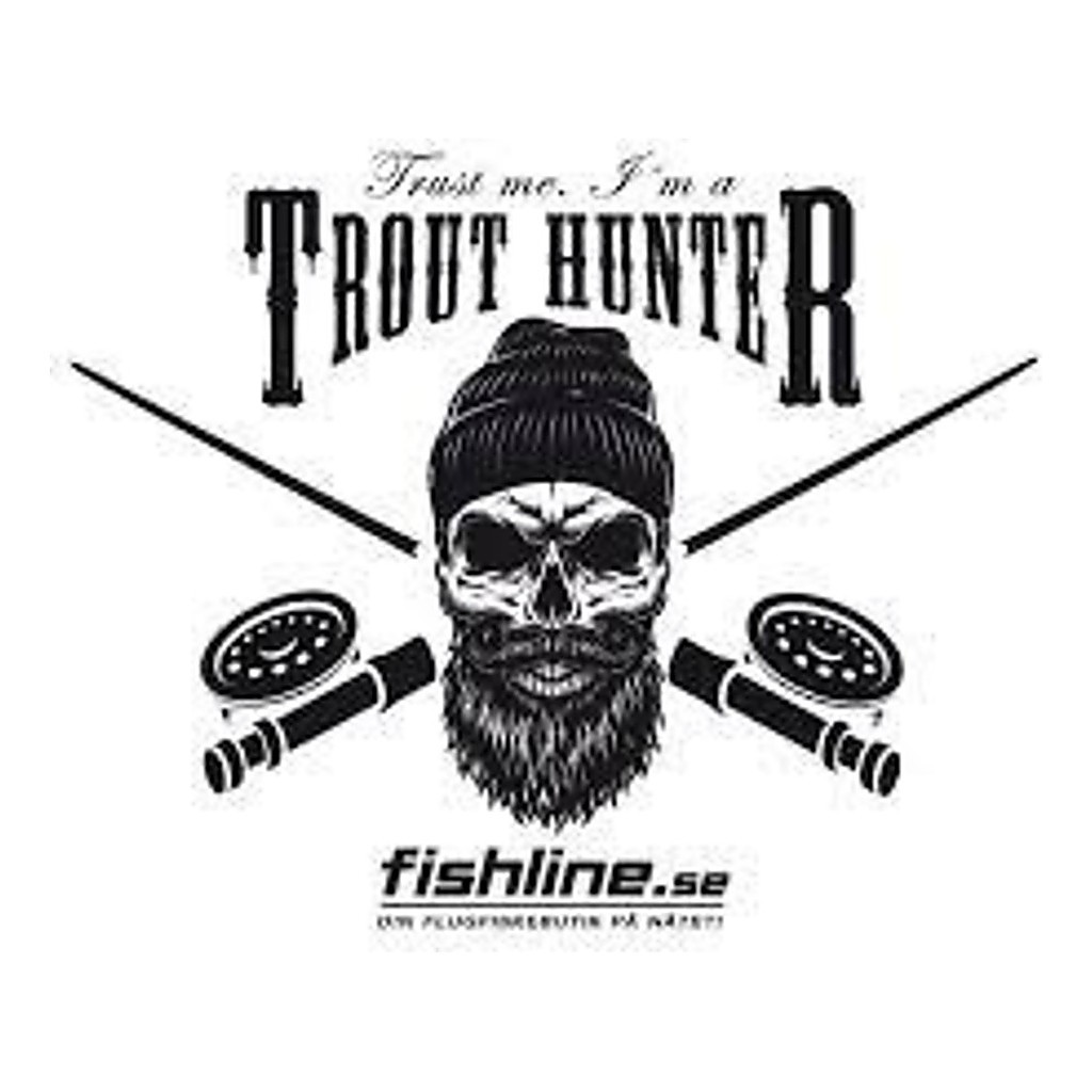 Fishline TROUTHUNTER sticker i gruppen Övrigt / Klistermärken & Dekaler hos Fishline (FL-STICK-THUNTER)