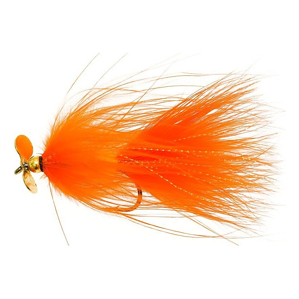 Herning Fly Propeller Flou Orange Kamasan B170 #2 i gruppen Fiskedrag / Flugor / Streamers hos Fishline (FL00115)