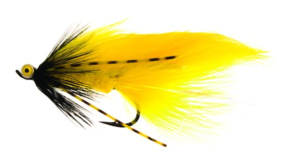 Zonky Yellow TMC7989 #6 i gruppen Fiskedrag / Flugor / Streamers hos Fishline (FL00130)