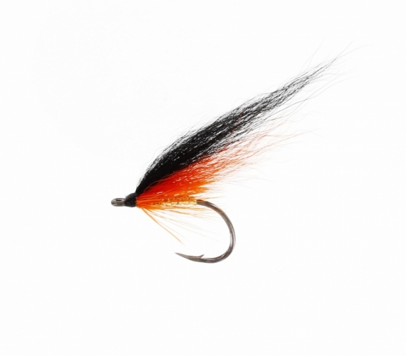 Spinfly Black/Orange i gruppen Fiskedrag / Flugor / Laxflugor hos Fishline (FL00421r)