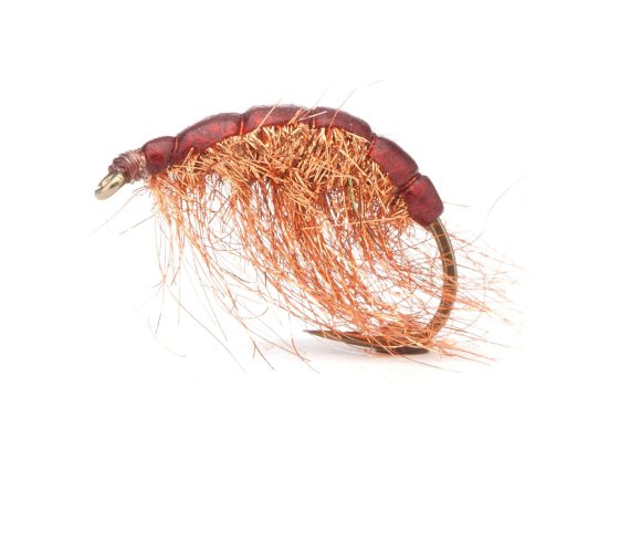 Kopperloppen Brown TMC 2457 #6 i gruppen Fiskedrag / Flugor / Kustflugor hos Fishline (FL00624)