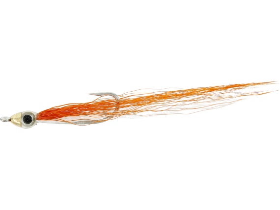 Jiggy Fly Orange/White TMC 9394 i gruppen Fiskedrag / Flugor / Streamers hos Fishline (FL00639r)